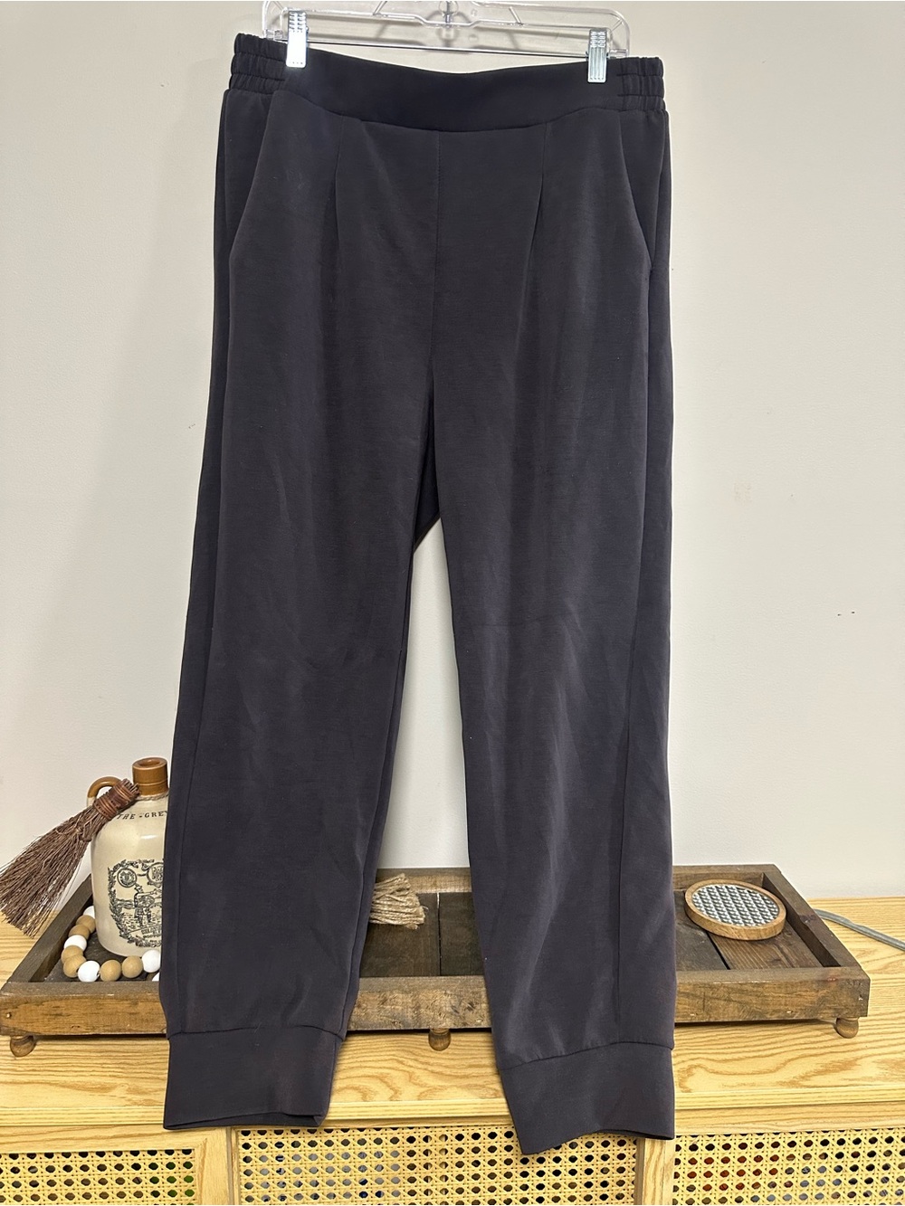 Avia Black Women's Relaxed Jogger Sweatpants